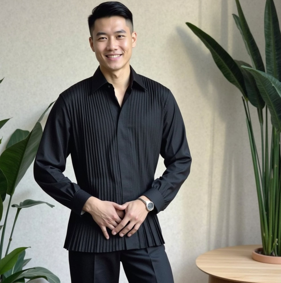 Korean Style Full Sleeve Shirt - Trendy Casual Wear | Znile